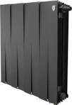 Биметаллический радиатор Royal Thermo PianoForte 500 Чёрный VR80 - 8 секц.