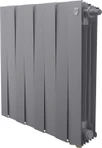 Биметаллический радиатор Royal Thermo PianoForte 500 Серебристый VR80 - 8 секц.