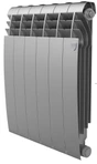 Биметаллический радиатор Royal Thermo BILINER B 500 Серебристый - 6 секц.