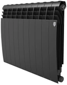 Биметаллический радиатор Royal Thermo BILINER B 500 Чёрный - 10 секц.