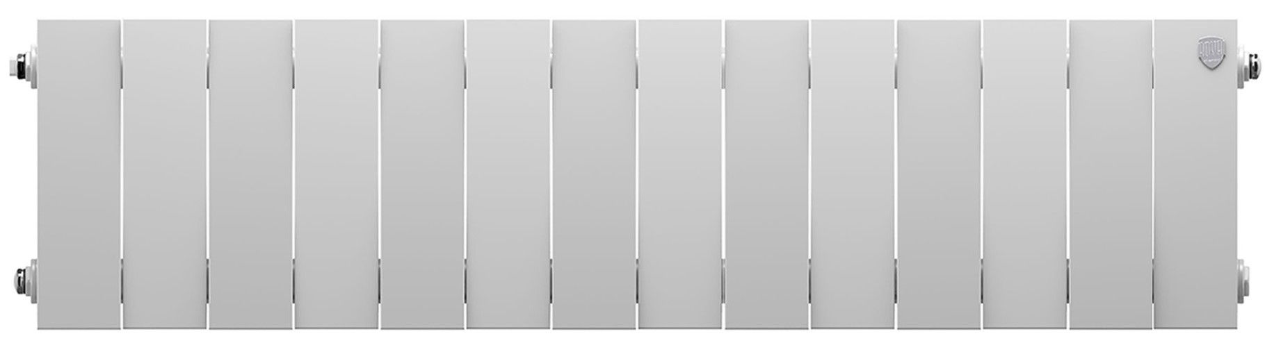 Биметаллический радиатор Royal Thermo PianoForte 200 Белый - 14 секц. фото#2
