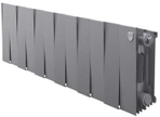 Биметаллический радиатор Royal Thermo PianoForte 200 Серебристый - 12 секц.