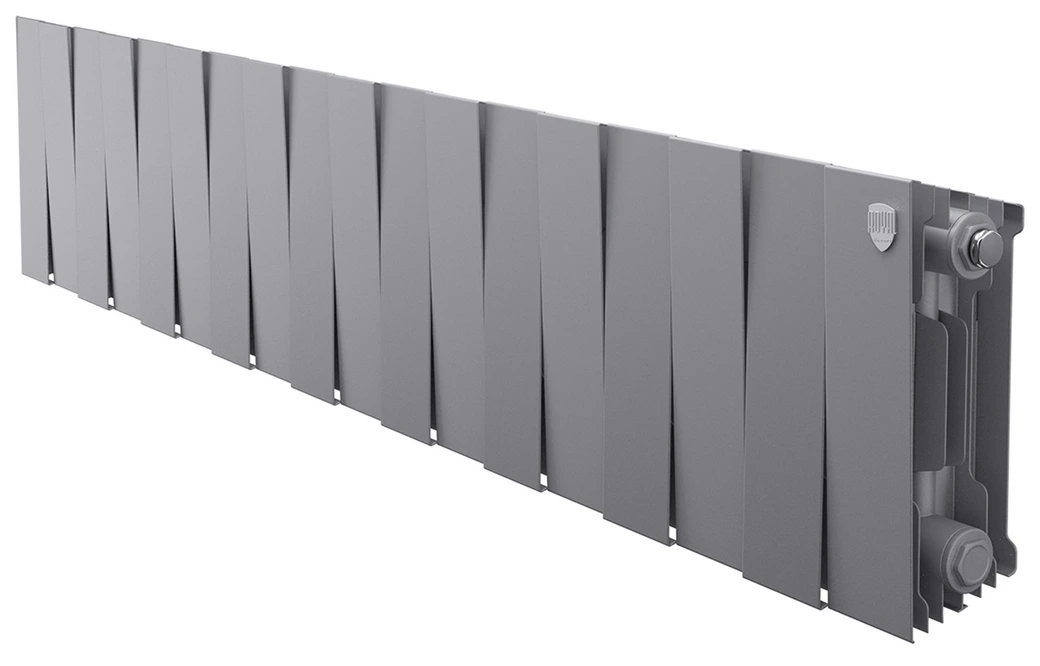 Биметаллический радиатор Royal Thermo PianoForte 200 Серебристый - 18 секц.