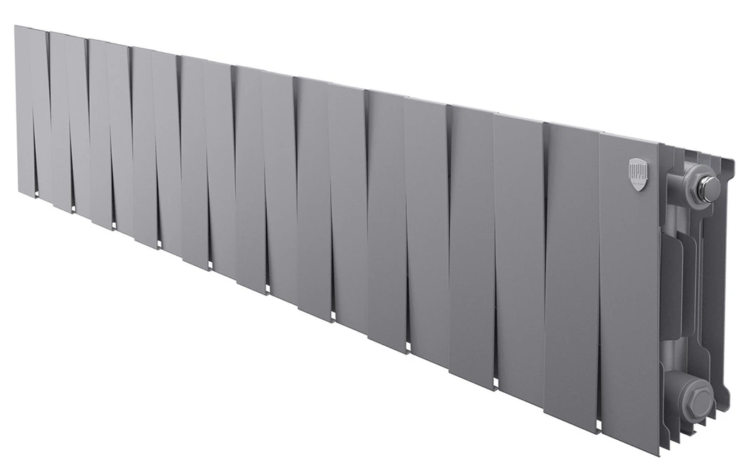 Биметаллический радиатор Royal Thermo PianoForte 200 Серебристый - 20 секц.