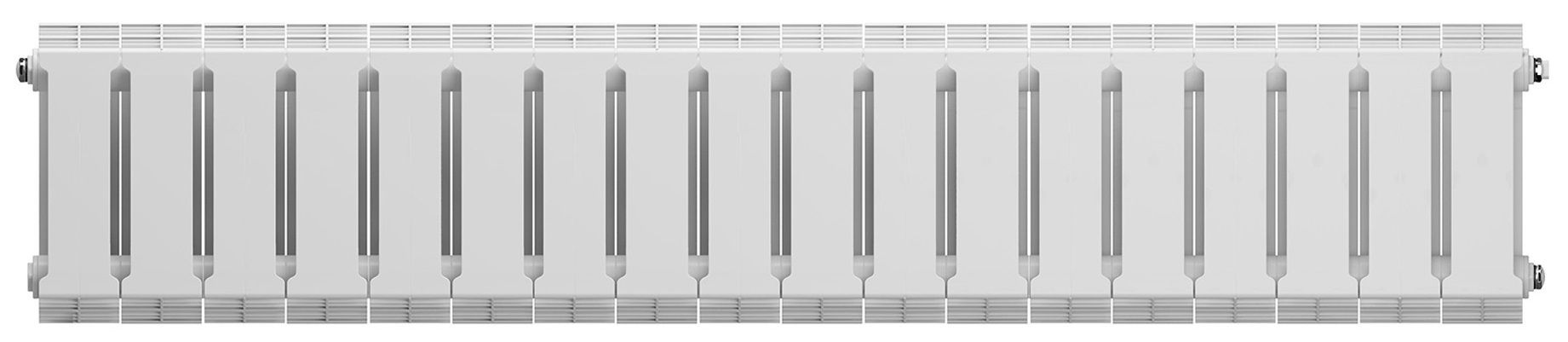 Биметаллический радиатор Royal Thermo PianoForte 200 Белый - 18 секц. фото#7