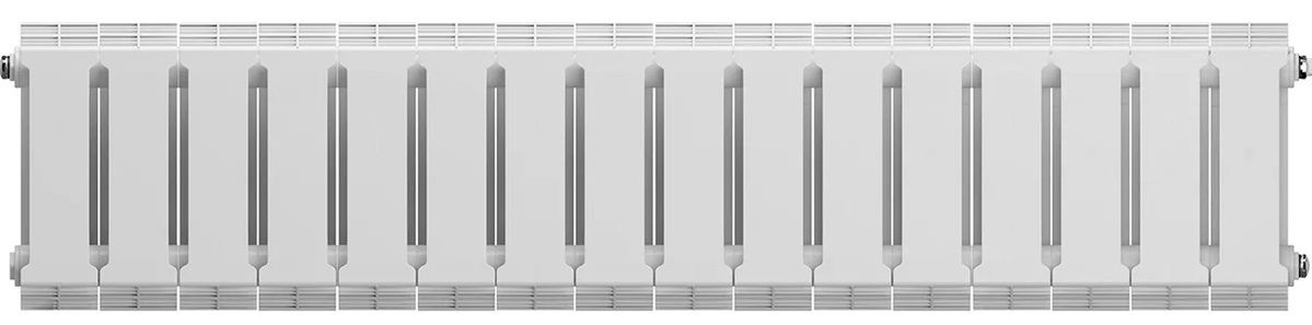 Биметаллический радиатор Royal Thermo PianoForte 200 Белый - 16 секц. фото#7