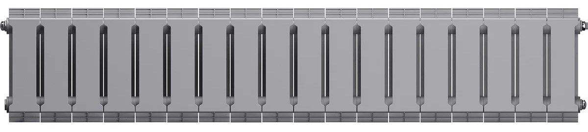 Биметаллический радиатор Royal Thermo PianoForte 200 Серебристый - 18 секц. фото#7