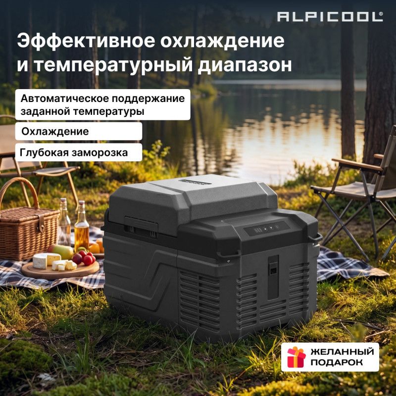 Компрессорный автохолодильник Alpicool NL12 (12/24) фото#7