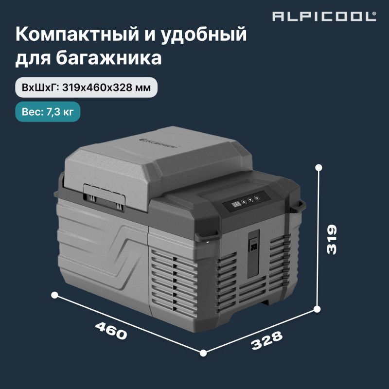 Компрессорный автохолодильник Alpicool NL12 (12/24) фото#10
