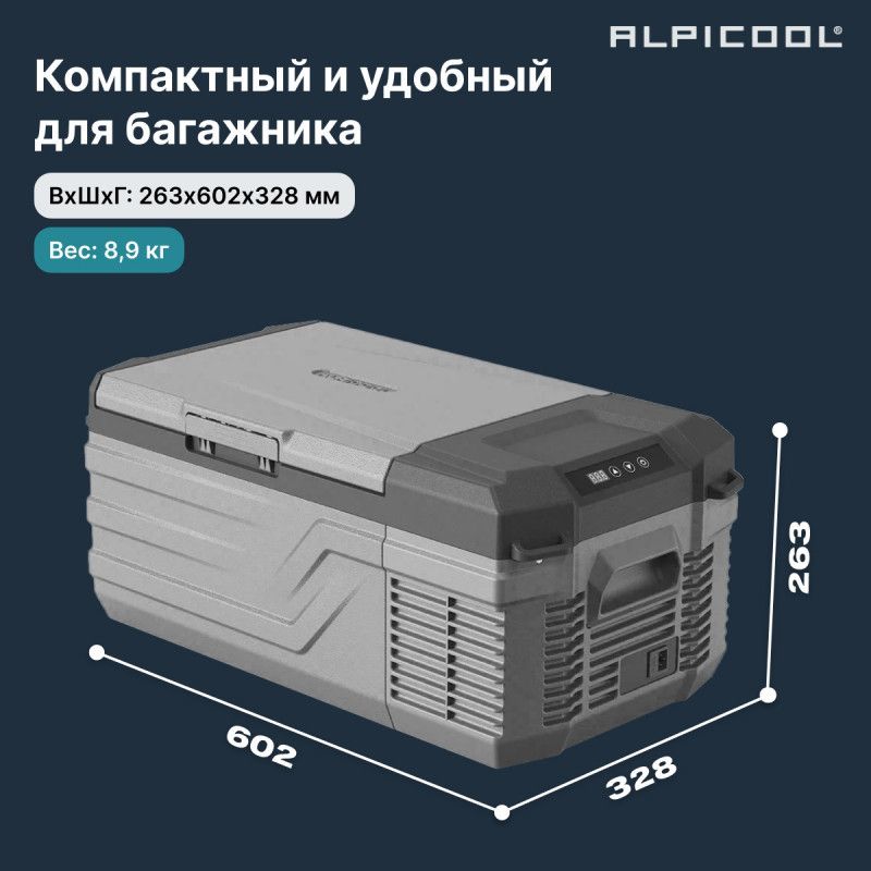 Компрессорный автохолодильник Alpicool NL15 (12/24) фото#10