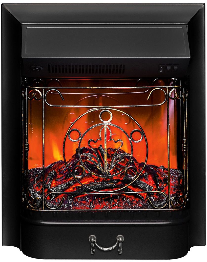 Угловой электрокамин Real-Flame ATHENA CORNER STD/25,5 WT-511 с очагом MAJESTIC LUX фото#2