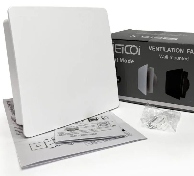 Вытяжка для ванной Seicoi Smart Floxy Design 100 White фото#6