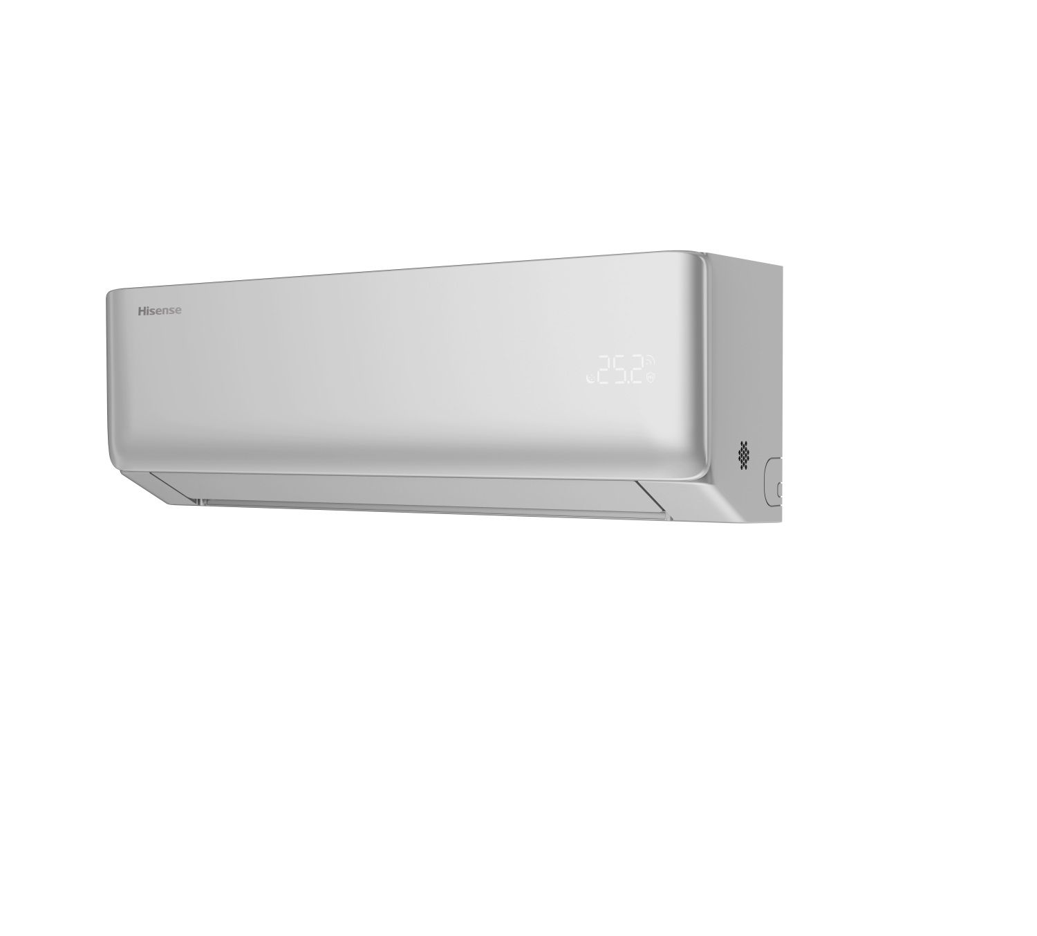 Настенный внутренний блок мульти-сплит системы Hisense VIBE PRO SILVER MULTI AMS-12UW4RWUHD00(S) фото#2