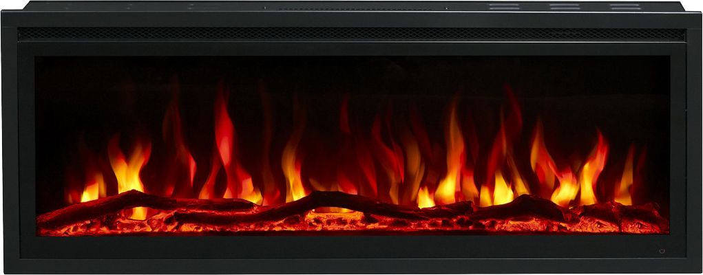 Линейный электрокамин Real-Flame CORSICA S42/SF42 WT-619G с очагом SAFITA 42 фото#3