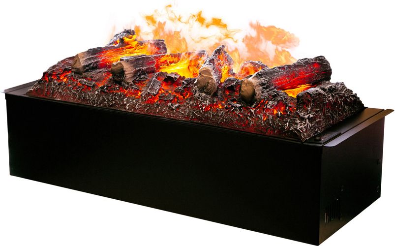 Электрокамин с широким очагом 3D Real-Flame EKATERINA 26 WT-659G с очагом CASSETTE 630 с дровами фото#5