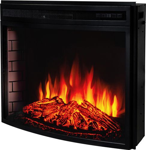 Электрокамин с широким очагом 2D Real-Flame BARCELONA 26/33 AO-255 с очагом FIRESPACE 33 фото#4