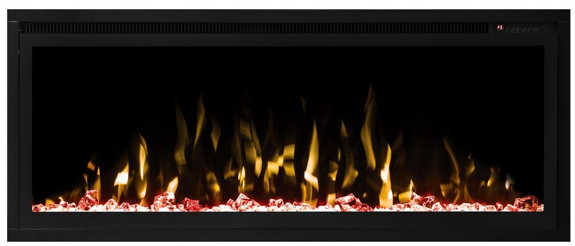 Электрокамин с широким очагом 2D Real-Flame ONTARIO S42/SF42 GR-P718 с очагом SAPHIR 42 фото#8