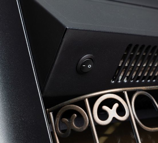 Электрокамин с классическим очагом 2D Real-Flame DUBLIN CORNER ROCK STD AO-215 с очагом MAJESTIC LUX RC фото#10