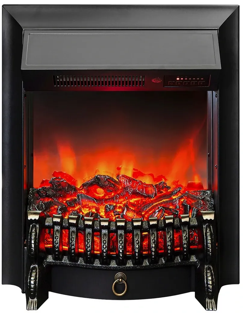 Электрокамин с классическим очагом 2D Real-Flame PATRICIA STD WT-619G с очагом FOBOS LUX RC фото#2