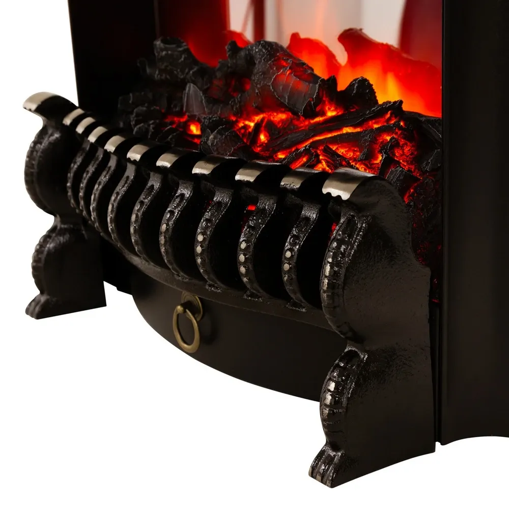 Электрокамин с классическим очагом 2D Real-Flame PATRICIA STD WT-619G с очагом FOBOS LUX RC фото#11