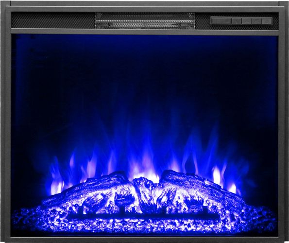 Электрокамин с широким очагом 2D Real-Flame ESTELLA 25,5/26 WT-519G с очагом AQUAMARINE 26 фото#13