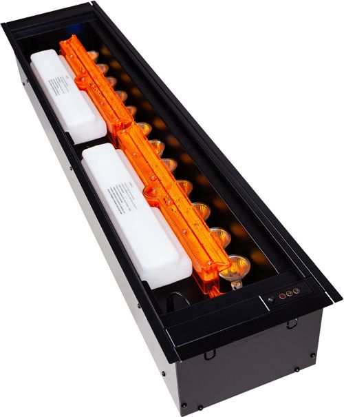 Электрокамин с широким очагом 3D Real-Flame ISLANDIA CST1000 WT-511 с очагом CASSETTE 1000 LED авто фото#7