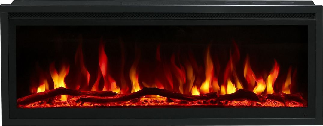 Электрокамин с широким очагом 2D Real-Flame ISLANDIA S42/SF42/BV AO-215 с очагом SAFITA 42 фото#3