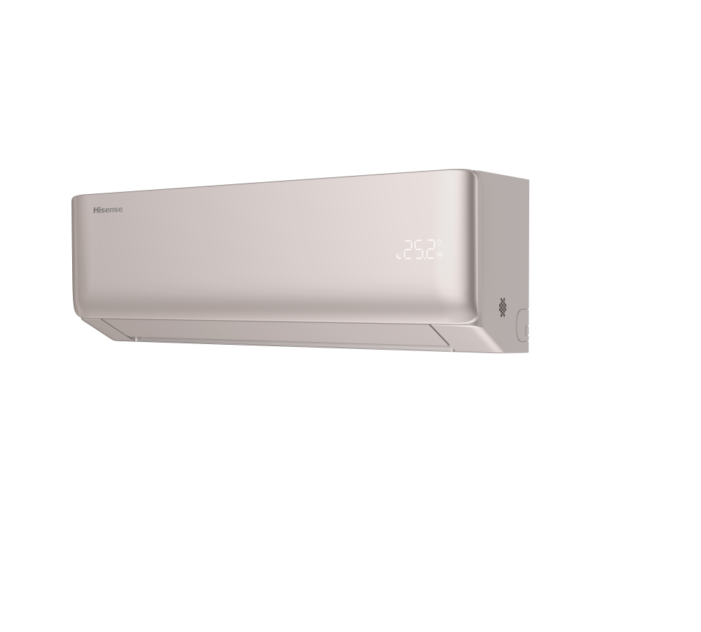Настенный внутренний блок мульти-сплит системы Hisense VIBE PRO CHAMPAGNE MULTI AMS-12UW4RWUHD00(C) фото#2