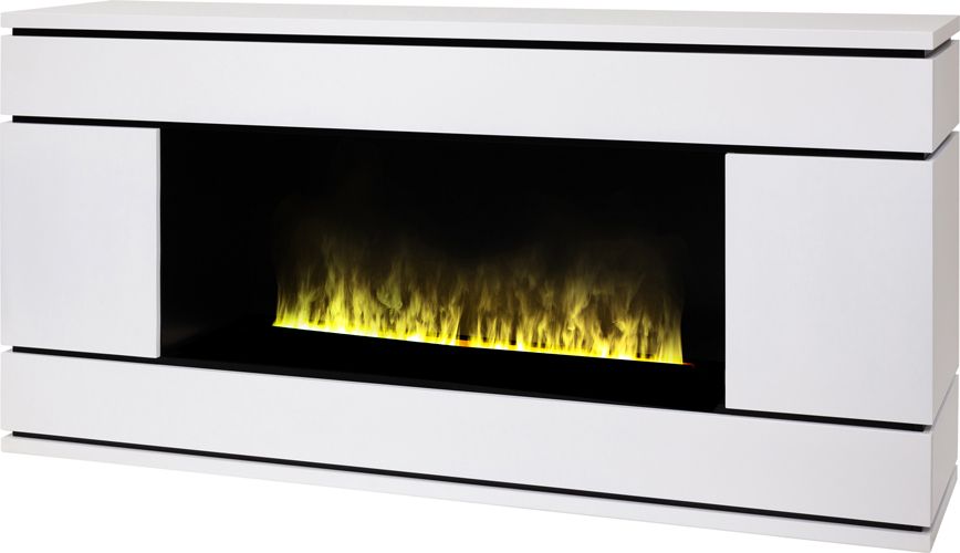 Электрокамин с широким очагом 3D Real-Flame VEGA CST1000 WT-P511 с очагом CASSETTE LED 1000 авто фото#4