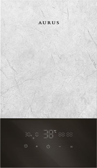 Водонагреватель проточный AURUS AWH I 8.8 IN White Marble фото#2