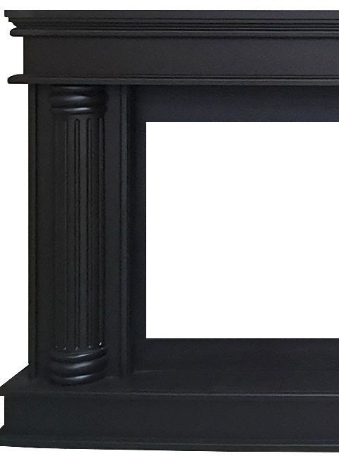 Линейный электрокамин Royal Flame Rome 60 Темный шоколад с очагом Vision 60 LOG LED фото#4