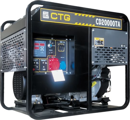 Дизельный генератор CTG CD20000TA фото#2