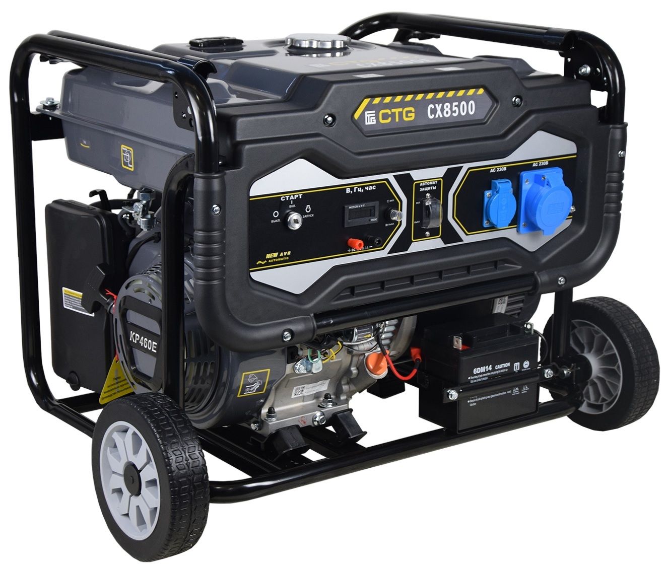 Бензиновый генератор CTG CX8500TA фото#2