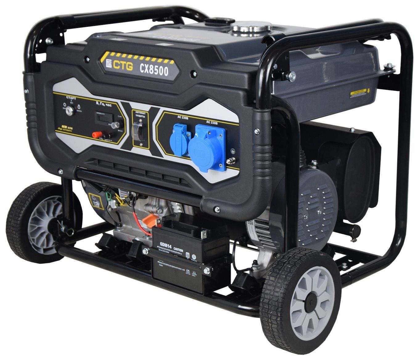 Бензиновый генератор CTG CX8500TA фото#3