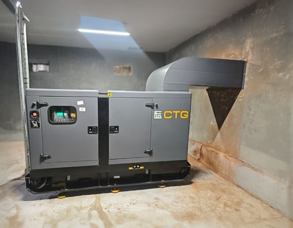 Газовый генератор CTG 90CG LPG в кожухе фото#5