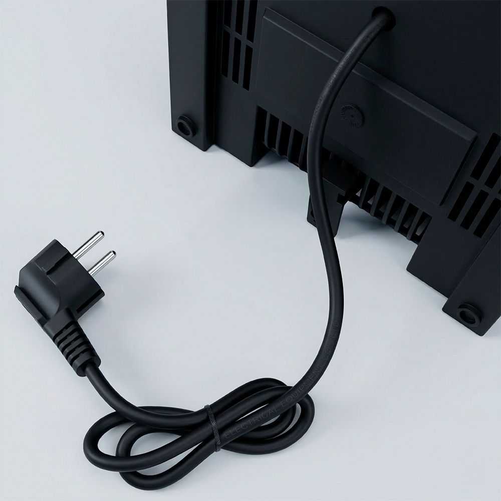 Пластиковая сушилка для рук MEYVEL MH1-1800P1 (Black) фото#4