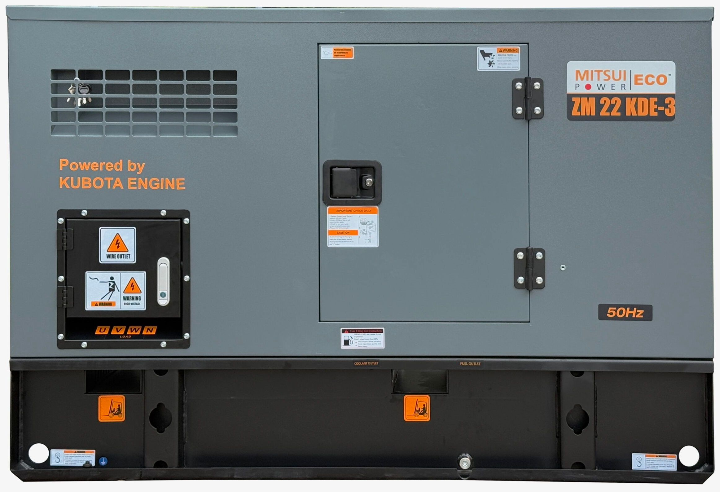 Дизельный генератор Mitsui Power Eco ZM 22 KDE-3 фото#6