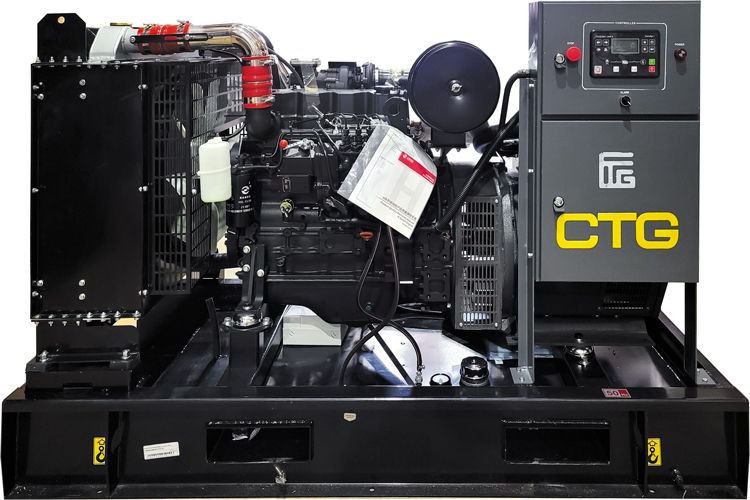 Дизельный генератор CTG 500SD в кожухе фото#4