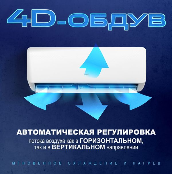 Настенный кондиционер Centek CT-65CDC18 (R410) фото#6