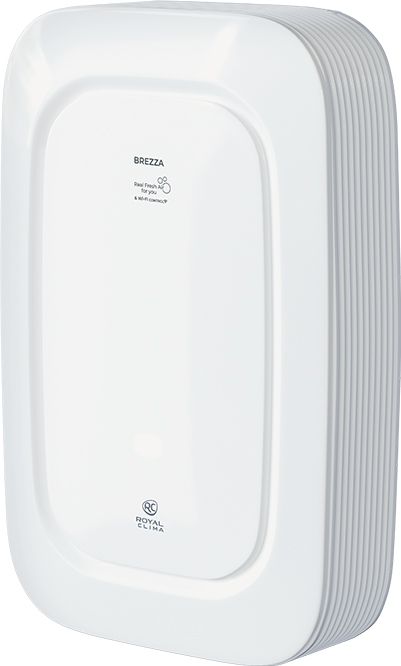 Современная бытовая приточная вентиляционная установка Royal Clima BREZZA RCB 150/EH-1000 с фильтрацией воздуха фото#3