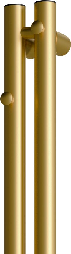 Электрический полотенцесушитель INDIGO Стайл 2 (электро) 90/8 Milky Gold фото#2