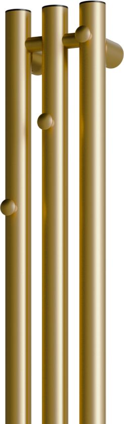 Электрический полотенцесушитель INDIGO Стайл 3 (электро) 90/13 Milky Gold фото#3