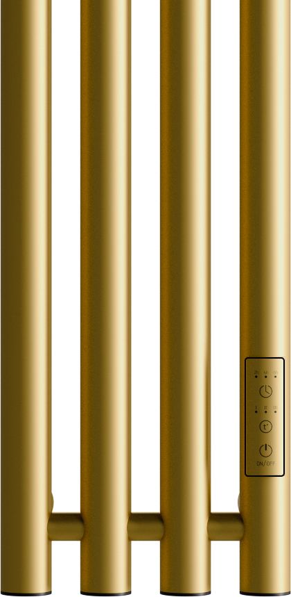 Электрический полотенцесушитель INDIGO Стайл 4 (электро) 90/18 Milky Gold фото#4