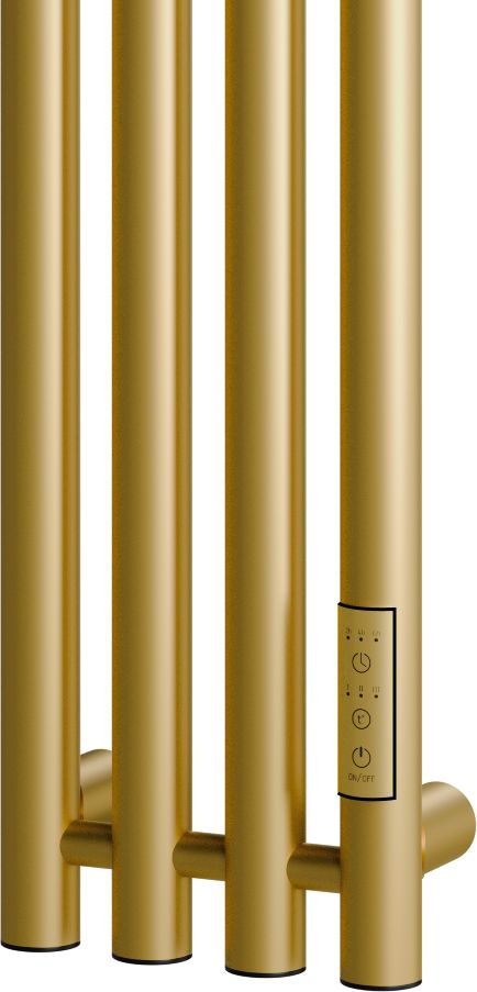 Электрический полотенцесушитель INDIGO Стайл 4 (электро) 150/18 Milky Gold фото#3