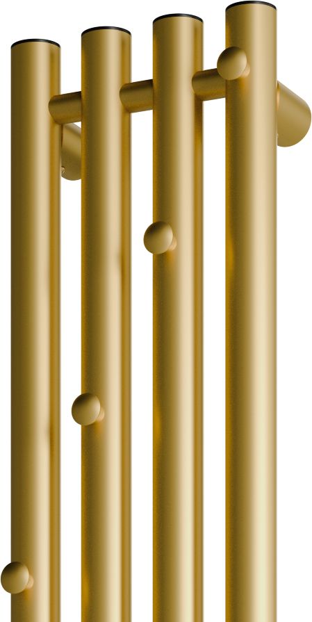 Электрический полотенцесушитель INDIGO Стайл 4 (электро) 150/18 Milky Gold фото#4