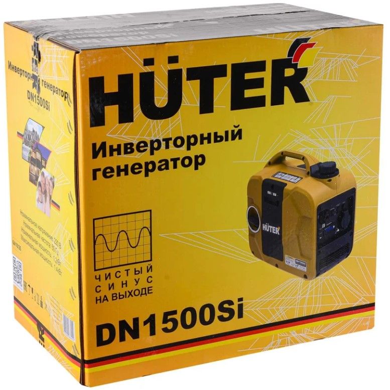 Бензиновый генератор Huter DN1500Si фото#11