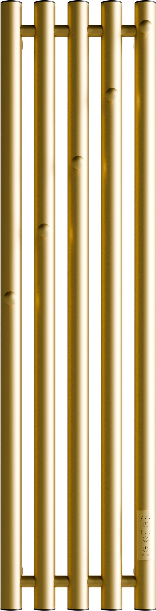 Электрический полотенцесушитель INDIGO Стайл 5 (электро) 90/23 Milky Gold фото#3