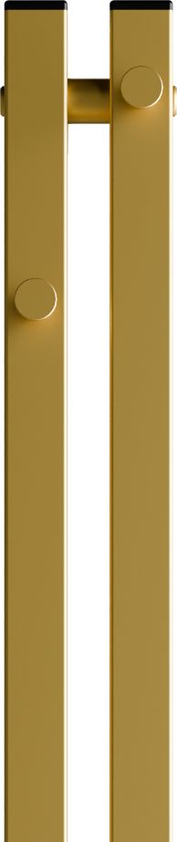Электрический полотенцесушитель INDIGO Стайл 2 ПРО (электро) 90/8 Milky Gold фото#4