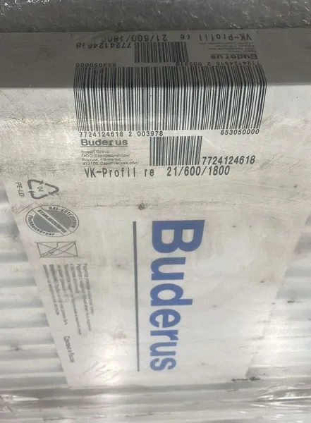 Стальной панельный радиатор Buderus Радиатор VK-Profil 21/600/1800 (18) (C) уценённый фото#11