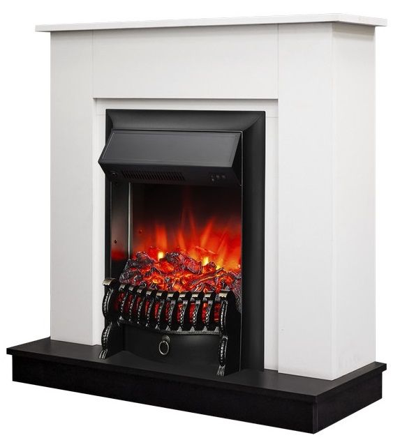 Электрокамин с классическим очагом 2D Real-Flame АСТИ STD WT-LCB510/BL-LCB917 с очагом FOBOS LUX RC фото#12